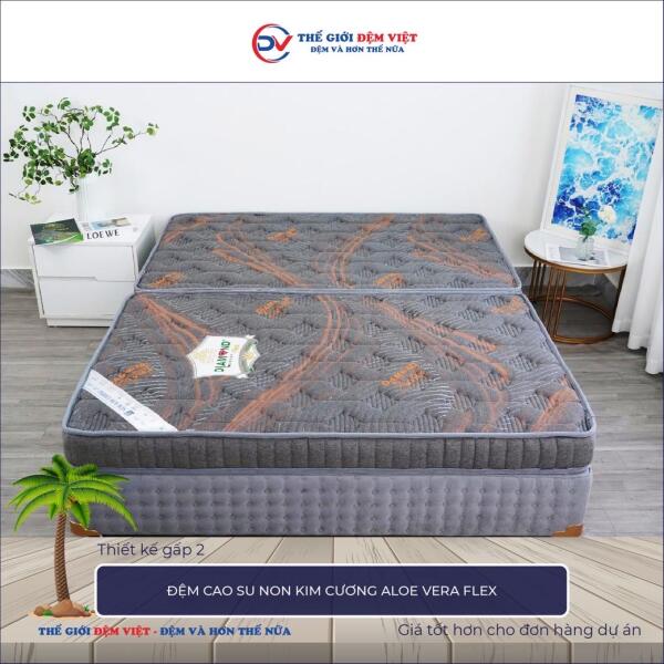 Đệm cao su non Kim Cương Aloe Vera Flex-2